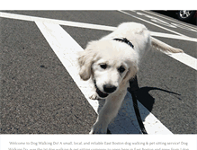 Tablet Screenshot of dogwalkingdo.com